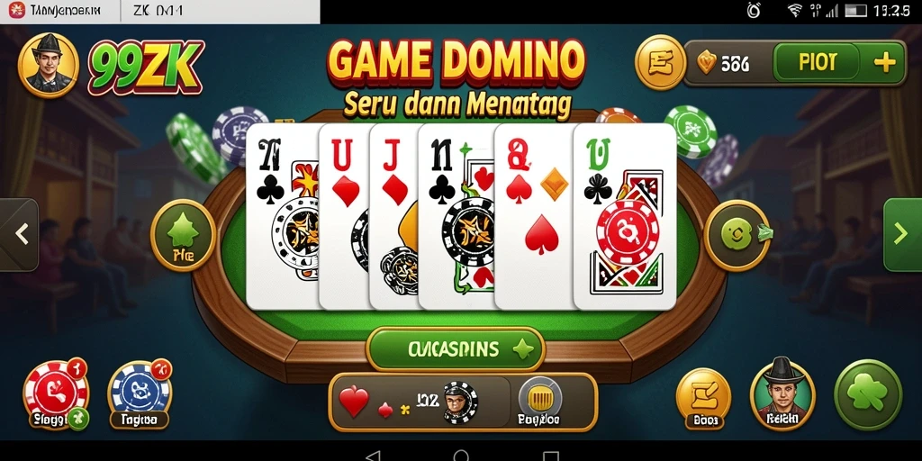 Tampilan gameplay menarik dari 99ZK dengan banyak pemain aktif.