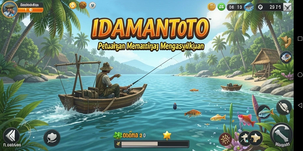 Screenshot gameplay IDAMANTOTO yang menarik dan realistis.
