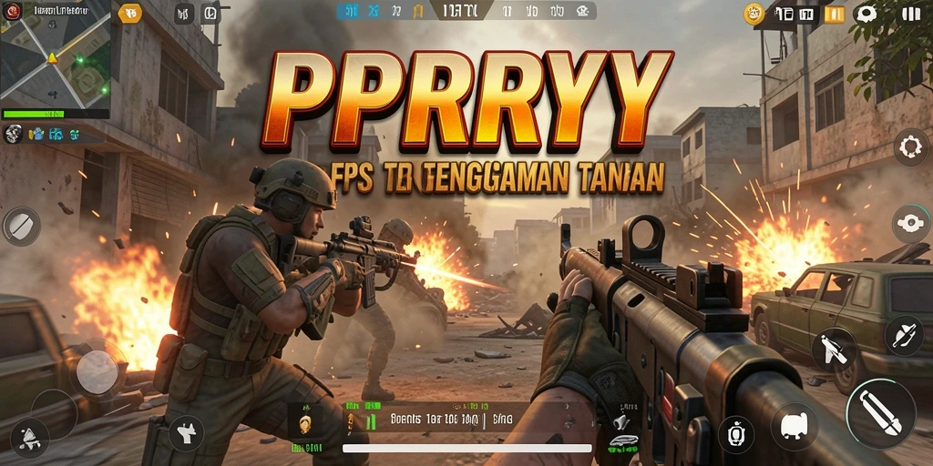 Gameplay menegangkan di game FPS PPRRYY dengan grafis luar biasa.