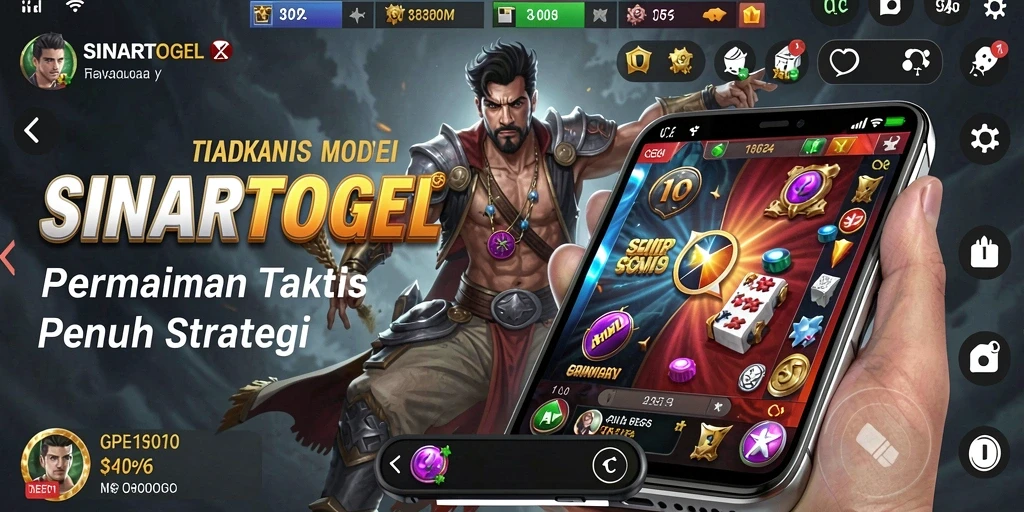 Tangkapan layar menampilkan aksi seru dalam gameplay SINARTOGEL.
