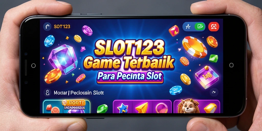 Tampilan menarik gameplay SLOT123 dengan berbagai tema slot.