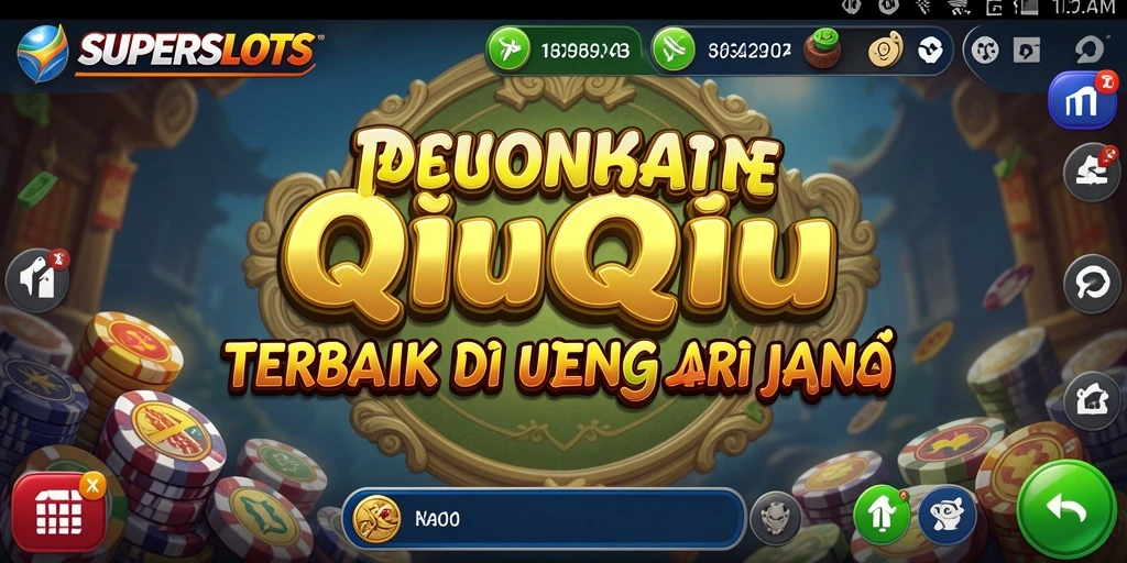Tampilan gameplay QiuQiu yang menarik dan penuh aksi.