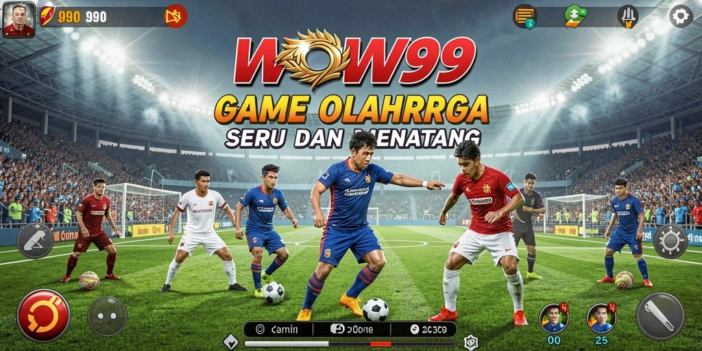 Tampilan gameplay WOW99 yang seru dengan berbagai olahraga.